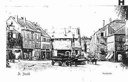 Ville de SAINTAVOLD Carte postale ancienne