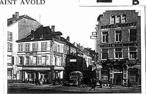 Ville de SAINTAVOLD Carte postale ancienne