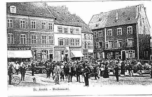 Ville de SAINTAVOLD Carte postale ancienne