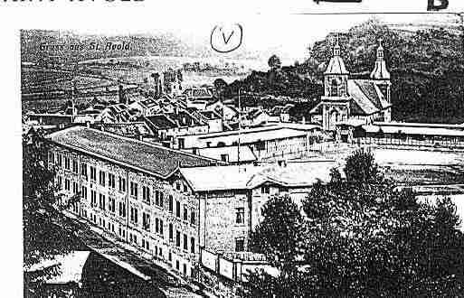 Ville de SAINTAVOLD Carte postale ancienne