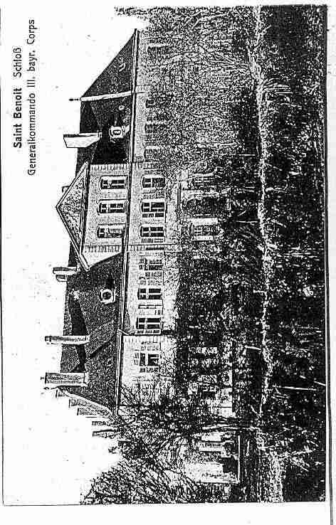 Ville de SAINTBENOIT Carte postale ancienne Ville de SAINTBENOIT Carte postale ancienne