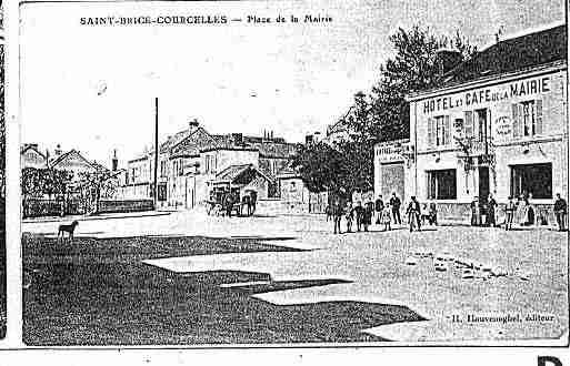 Ville de SAINTBRICECOURCELLES Carte postale ancienne