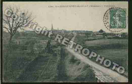 Ville de SAINTCHRISTOPHEDULUAT Carte postale ancienne