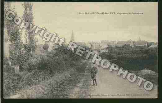Ville de SAINTCHRISTOPHEDULUAT Carte postale ancienne