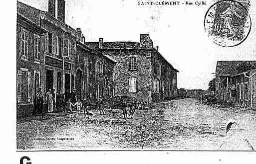 Ville de SAINTCLEMENT Carte postale ancienne