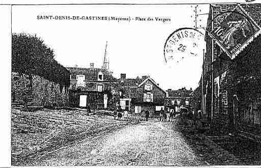 Ville de SAINTDENISDEGASTINES Carte postale ancienne