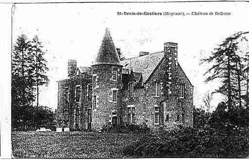 Ville de SAINTDENISDEGASTINES Carte postale ancienne