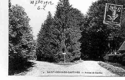 Ville de SAINTDENISDEGASTINES Carte postale ancienne