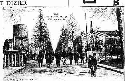 Ville de SAINTDIZIER Carte postale ancienne