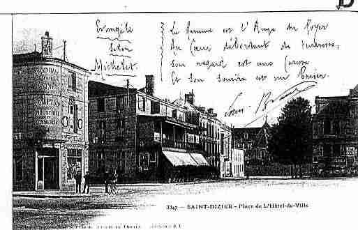 Ville de SAINTDIZIER Carte postale ancienne