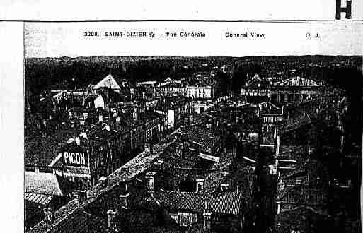 Ville de SAINTDIZIER Carte postale ancienne