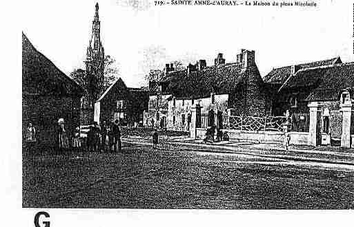 Ville de SAINTEANNED\'AURAY Carte postale ancienne