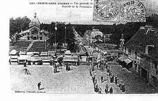 Ville de SAINTEANNED\\\'AURAY Carte postale ancienne Ville de SAINTEANNED\\\'AURAY Carte postale ancienne