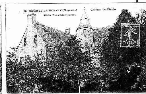Ville de SAINTEGEMMESLEROBERT Carte postale ancienne Ville de SAINTEGEMMESLEROBERT Carte postale ancienne
