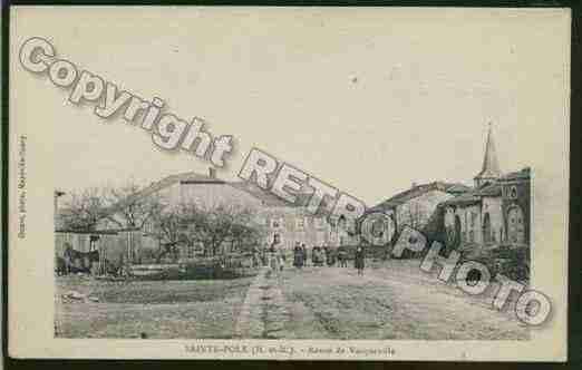 Ville de SAINTEPOLE Carte postale ancienne