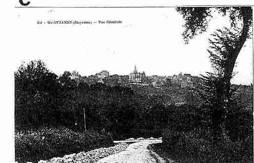 Ville de SAINTESUZANNE Carte postale ancienne