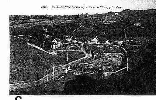 Ville de SAINTESUZANNE Carte postale ancienne Ville de SAINTESUZANNE Carte postale ancienne