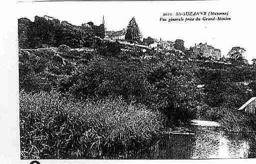 Ville de SAINTESUZANNE Carte postale ancienne