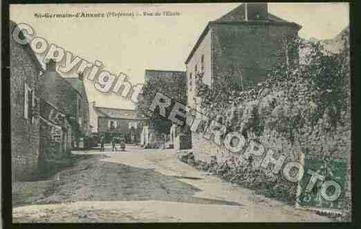 Ville de SAINTGERMAIND\\\'ANXURE Carte postale ancienne Ville de SAINTGERMAIND\\\'ANXURE Carte postale ancienne