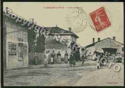 Ville de SAINTGERMAINLAVILLE Carte postale ancienne