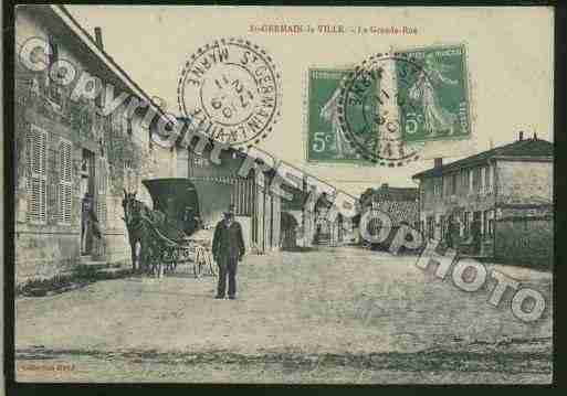 Ville de SAINTGERMAINLAVILLE Carte postale ancienne