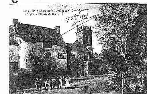 Ville de SAINTGILDASDERHUYS Carte postale ancienne Ville de SAINTGILDASDERHUYS Carte postale ancienne