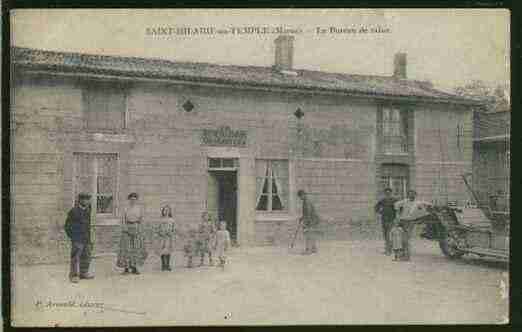 Ville de SAINTHILAIREAUTEMPLE Carte postale ancienne