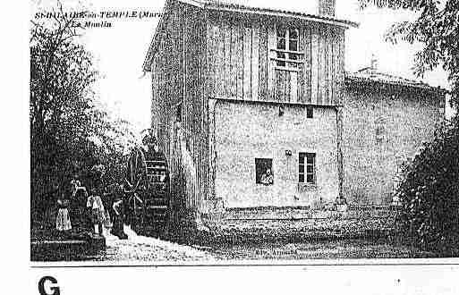 Ville de SAINTHILAIREAUTEMPLE Carte postale ancienne