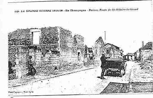 Ville de SAINTHILAIRELEGRAND Carte postale ancienne