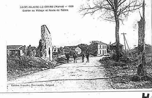 Ville de SAINTHILAIRELEGRAND Carte postale ancienne