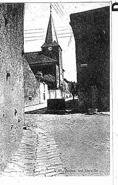 Ville de SAINTJULIENLESGORZE Carte postale ancienne