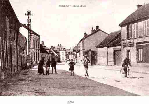 Ville de SAINTJUSTSAUVAGE Carte postale ancienne