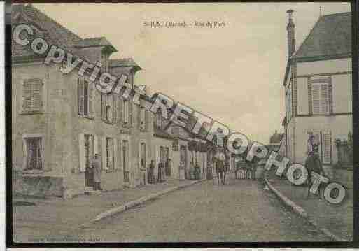 Ville de SAINTJUSTSAUVAGE Carte postale ancienne