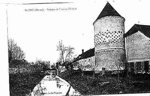 Ville de SAINTJUSTSAUVAGE Carte postale ancienne