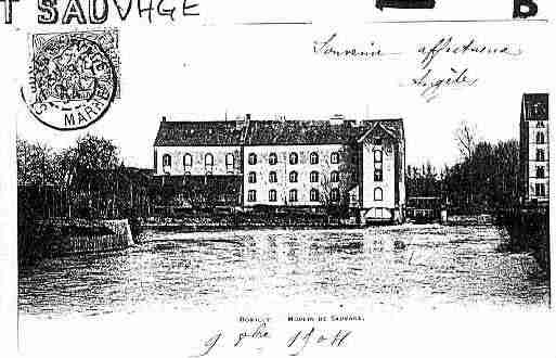 Ville de SAINTJUSTSAUVAGE Carte postale ancienne