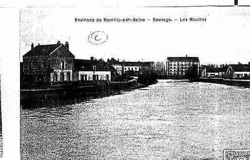 Ville de SAINTJUSTSAUVAGE Carte postale ancienne