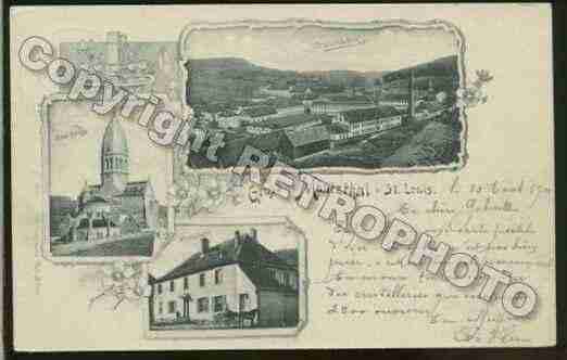 Ville de SAINTLOUISLESBITCHE Carte postale ancienne