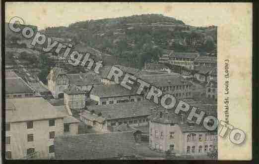 Ville de SAINTLOUISLESBITCHE Carte postale ancienne Ville de SAINTLOUISLESBITCHE Carte postale ancienne