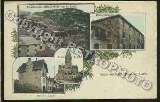 Ville de SAINTLOUISLESBITCHE Carte postale ancienne Ville de SAINTLOUISLESBITCHE Carte postale ancienne