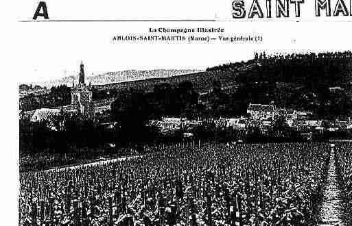 Ville de SAINTMARTIND\'ABLOIS Carte postale ancienne