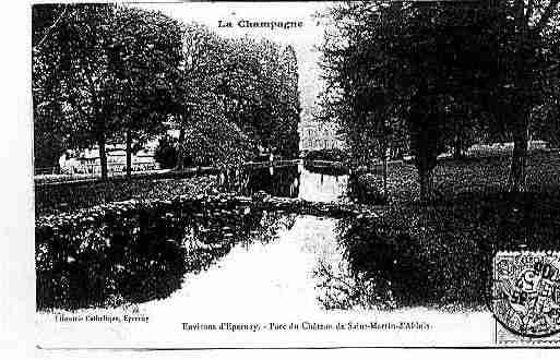 Ville de SAINTMARTIND\'ABLOIS Carte postale ancienne