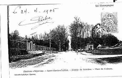 Ville de SAINTMARTIND\'ABLOIS Carte postale ancienne