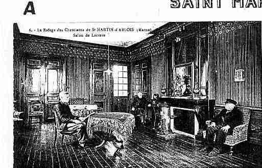 Ville de SAINTMARTIND\'ABLOIS Carte postale ancienne