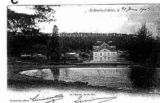 Ville de SAINTMARTIND\'ABLOIS Carte postale ancienne