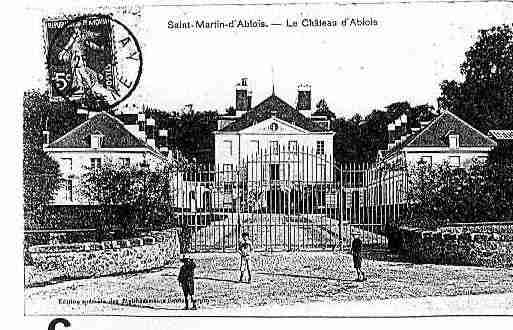 Ville de SAINTMARTIND\'ABLOIS Carte postale ancienne