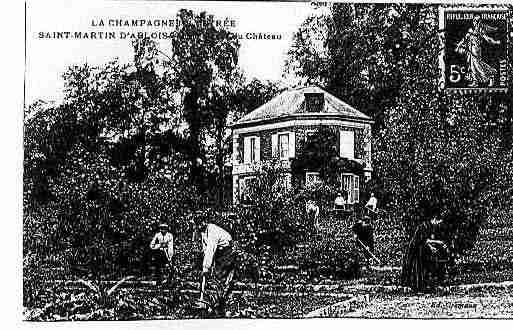 Ville de SAINTMARTIND\'ABLOIS Carte postale ancienne