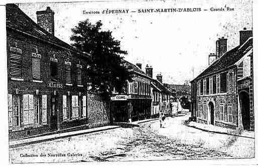 Ville de SAINTMARTIND\'ABLOIS Carte postale ancienne