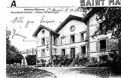 Ville de SAINTMARTIND\'ABLOIS Carte postale ancienne