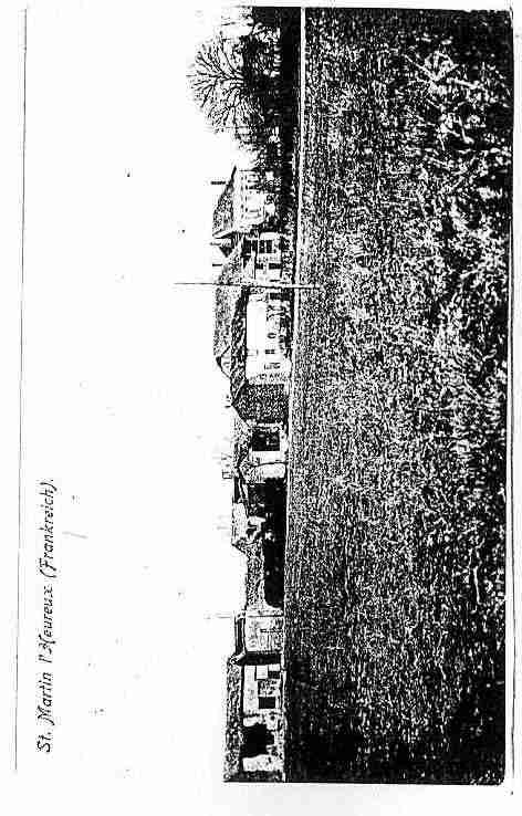 Ville de SAINTMARTINL\'HEUREUX Carte postale ancienne