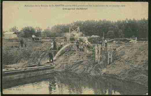 Ville de SAINTMARTINSURLEPRE Carte postale ancienne